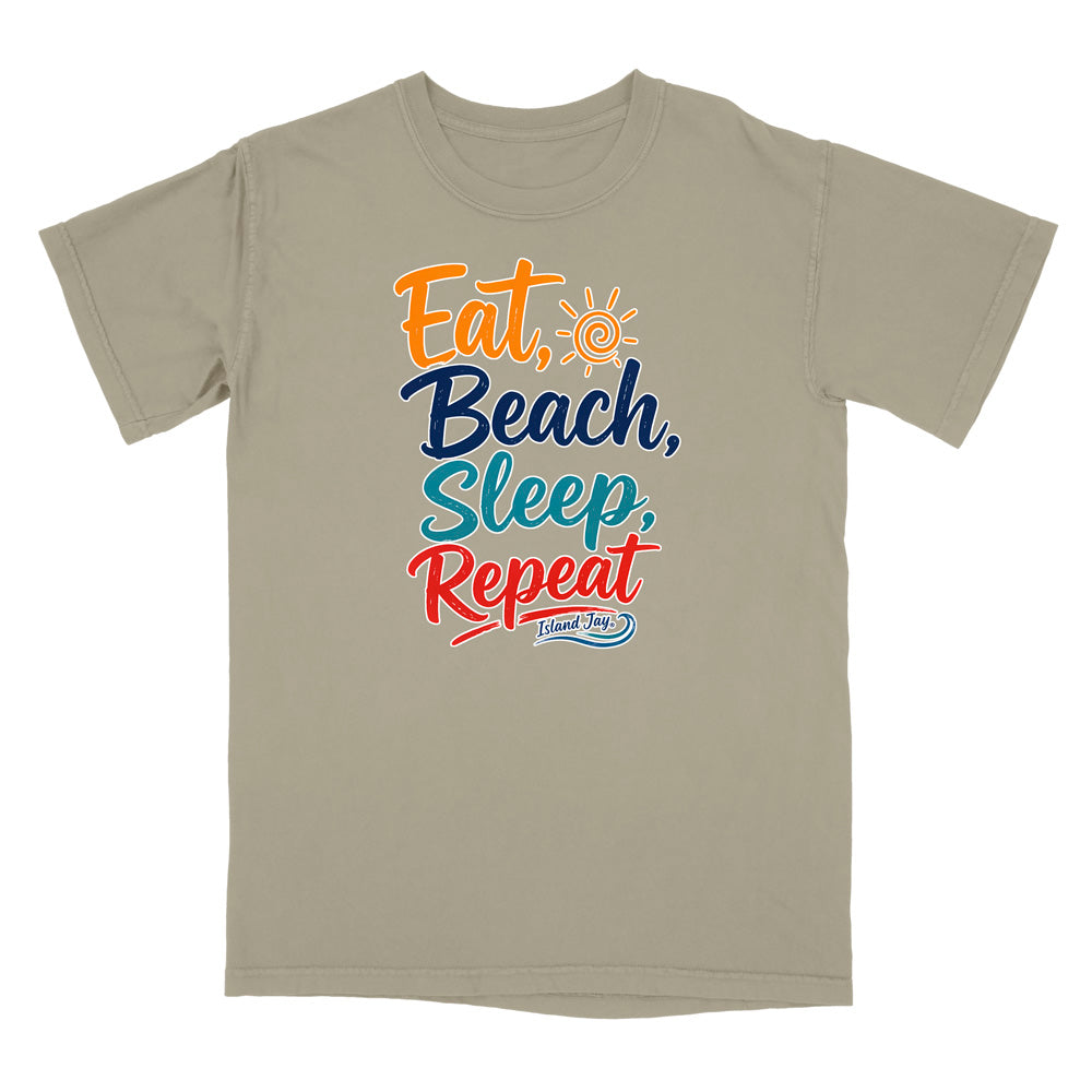 Eat, Beach, Sleep, Repeat T-Shirt