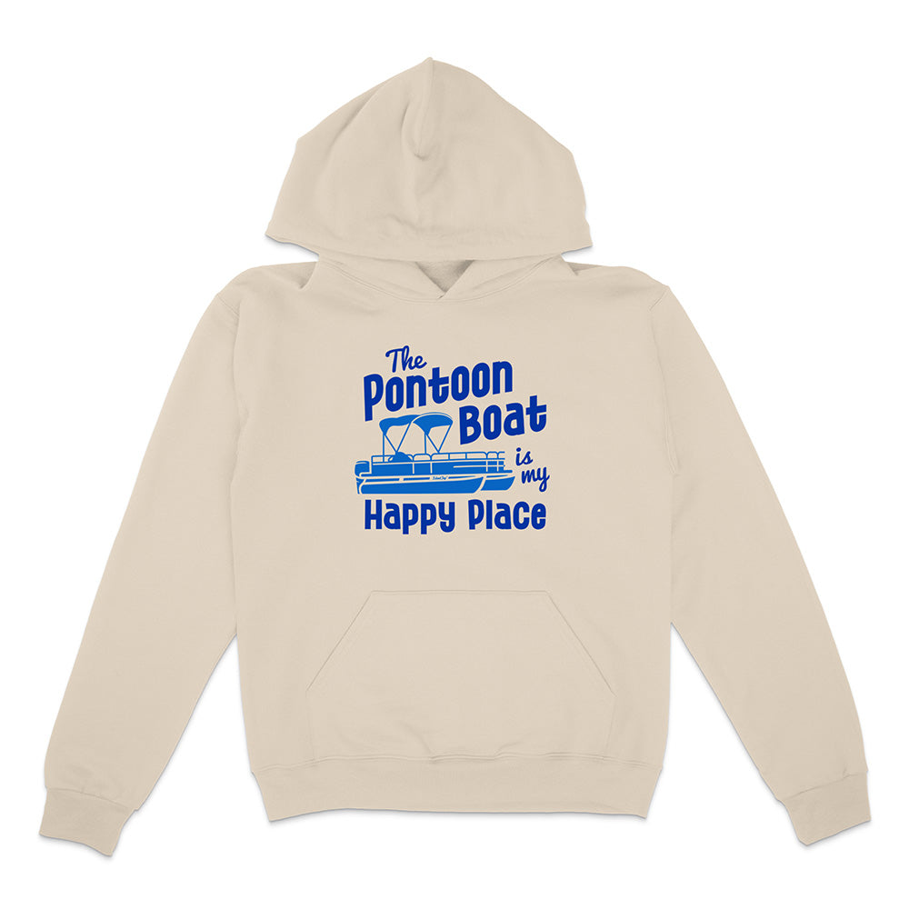 Pontoon is my happy place hoodie