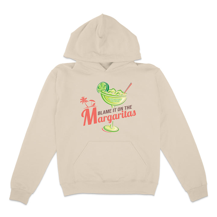 Howard Livingston Blame It on the Margaritas Soft Style Pullover Hoodie Sanstone
