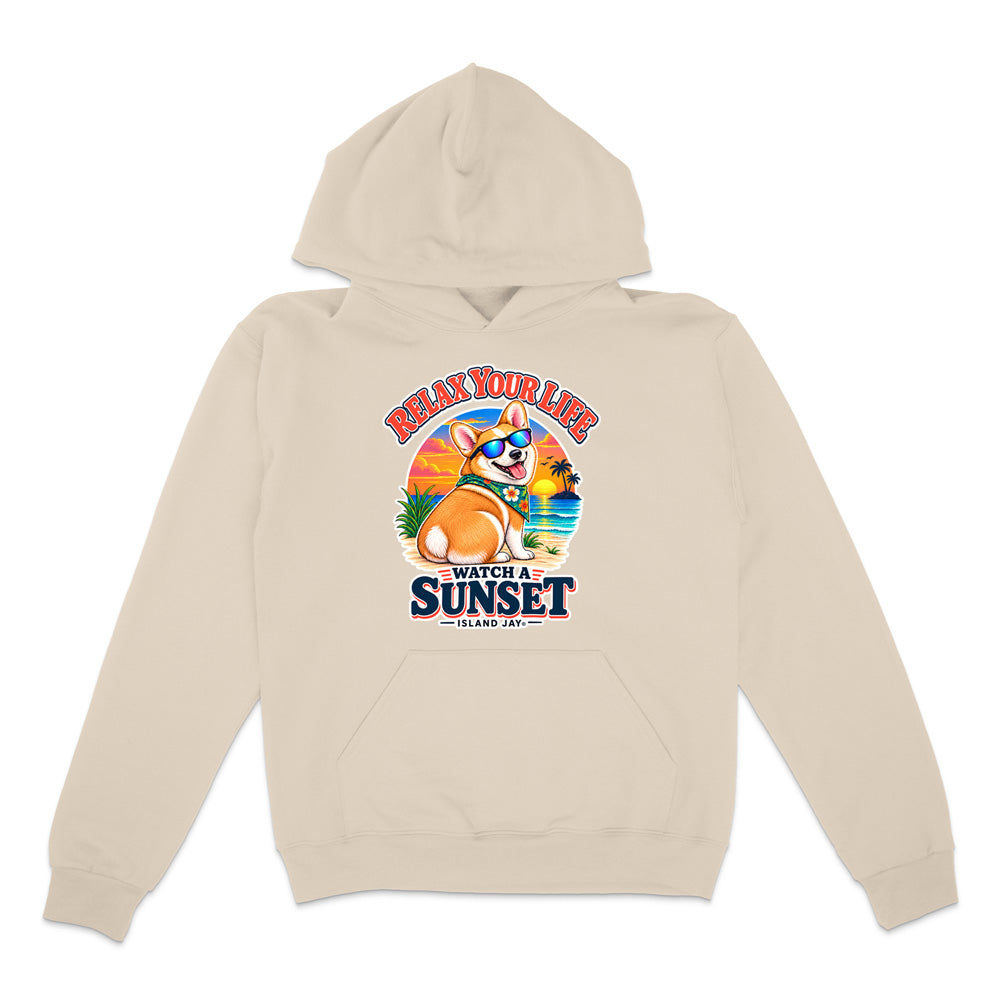 Relax Your Life Watch a Sunset Hoodie