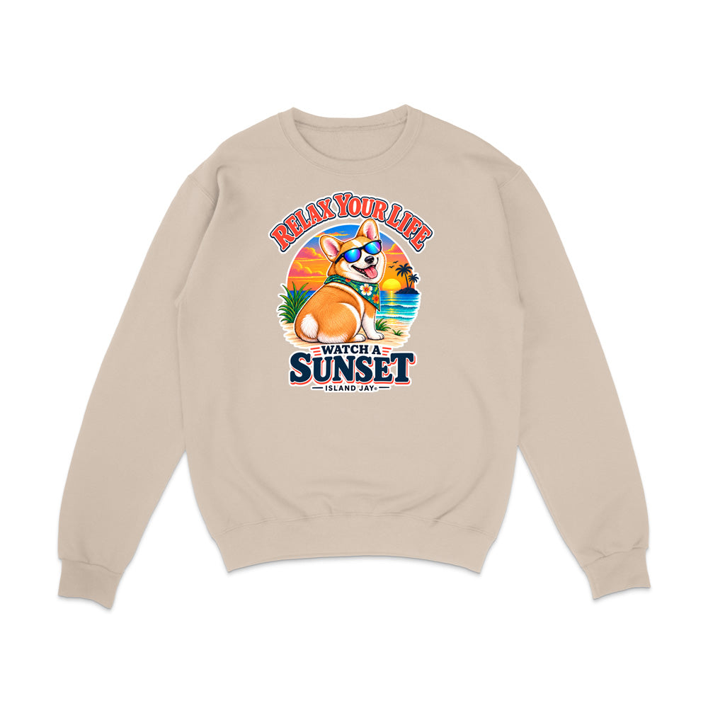 Relax Your Life Watch a Sunset Sweatshirt