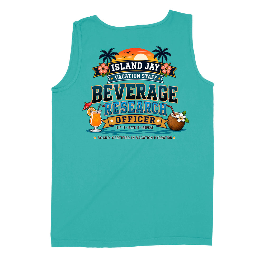 Beverage Research Officer Staff Shirt Tank Top