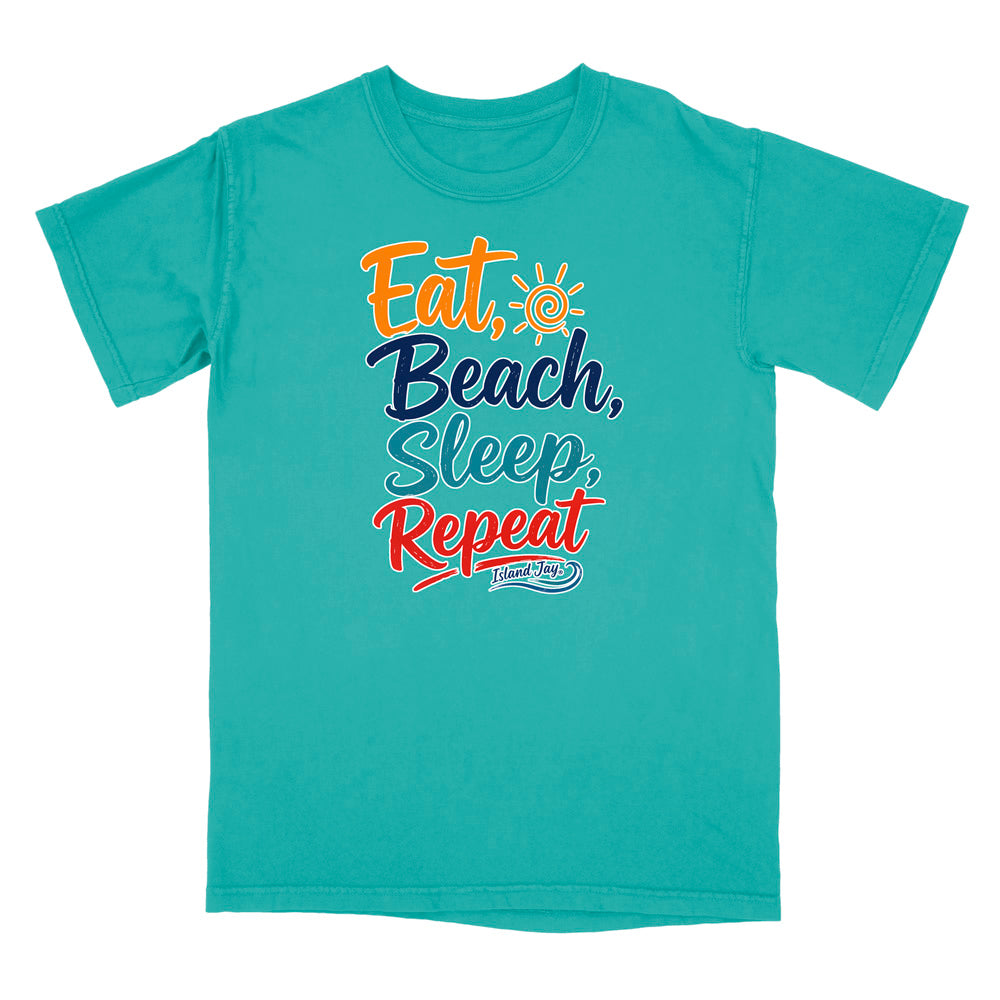 Eat, Beach, Sleep, Repeat T-Shirt