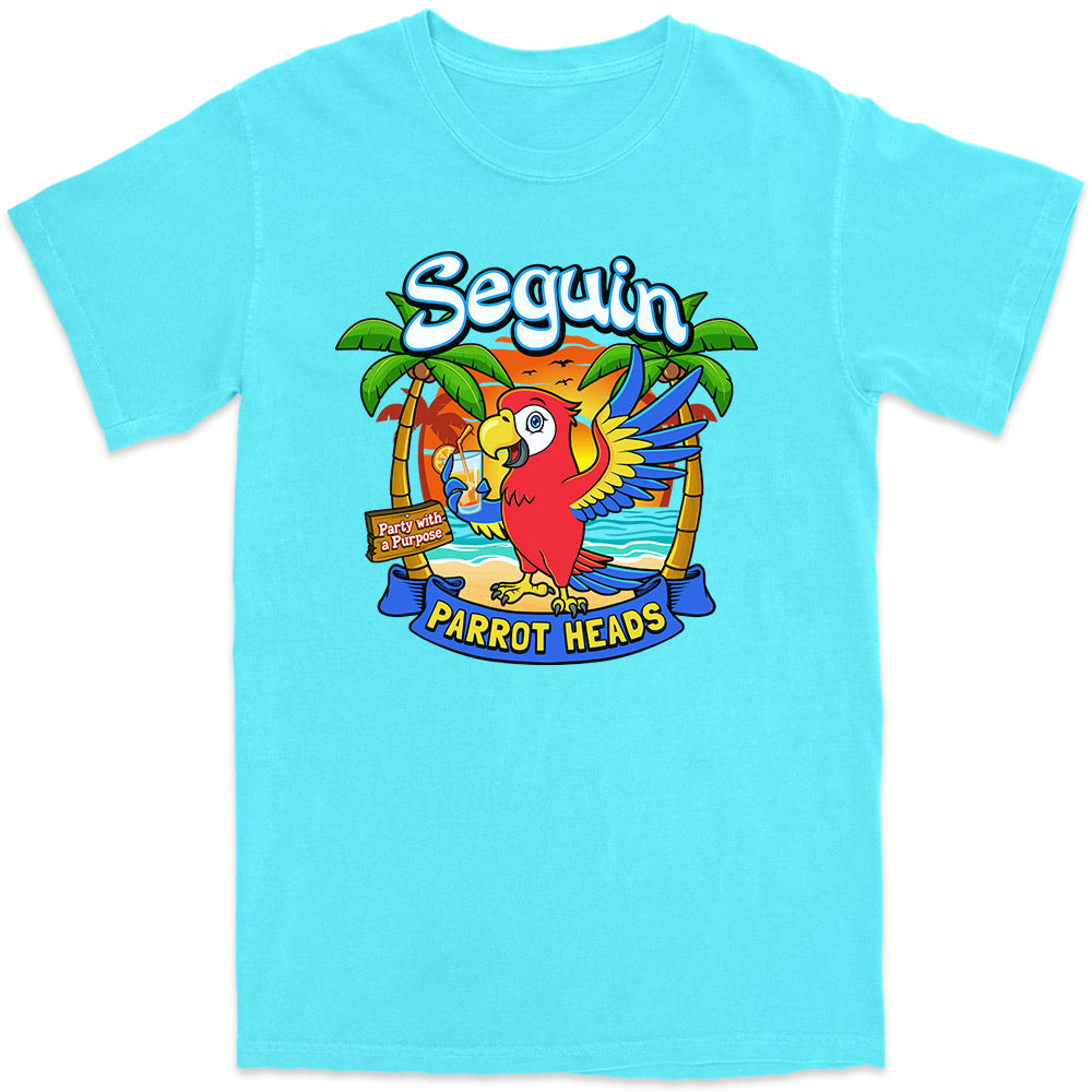 Seguin Parrot Head Club T-Shirt Lagoon Blue