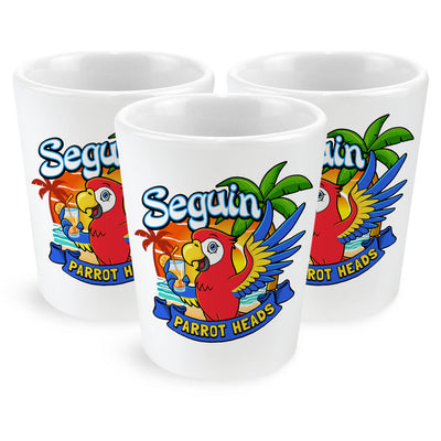 Seguin Parrot Head Club Shot Glass