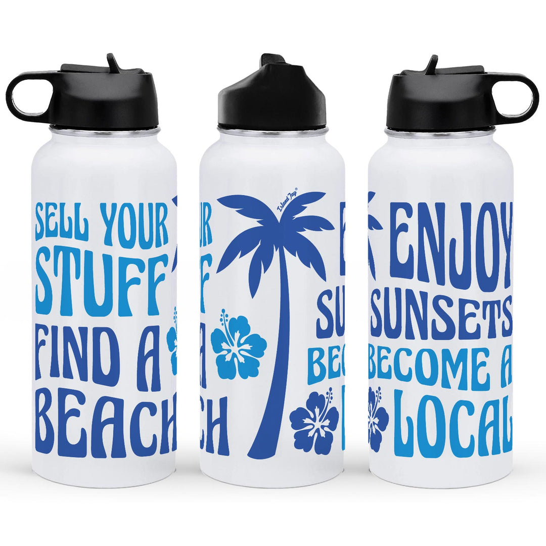 Sell Your Stuff And Become A Local 32oz Insulated Water Bottle 3 Pack