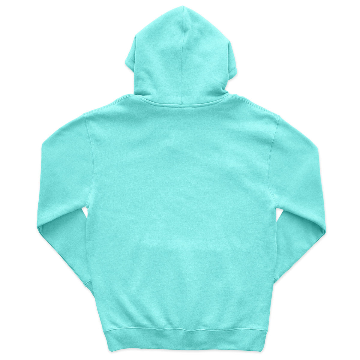 Felicia The Flamingo Hula Ways Soft Style Pullover Hoodie Cool Mint