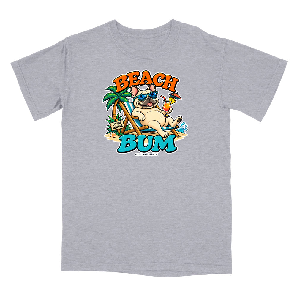 Beach Hair Don't Care Dog T-Shirt
