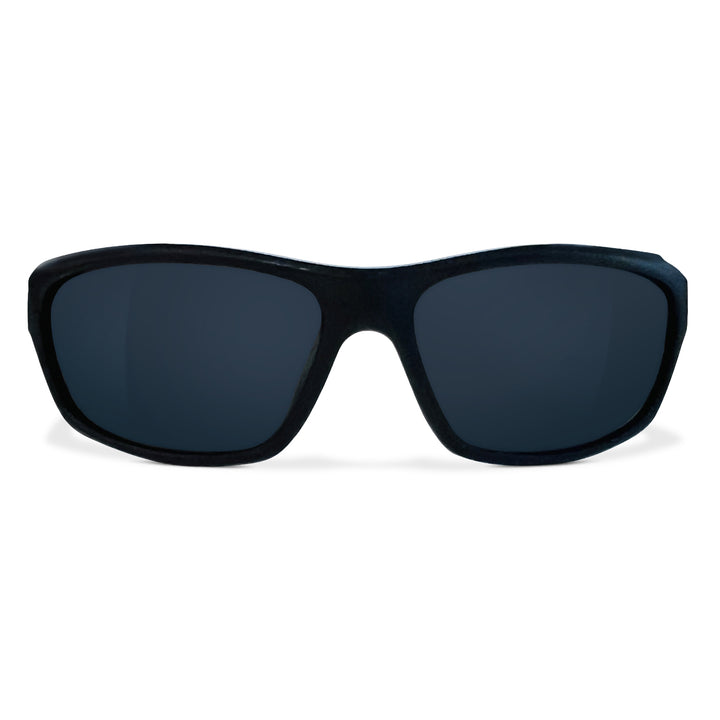 Pacific Edge Sport Polarized Sunglasses - Black Frame & Smoke Lens