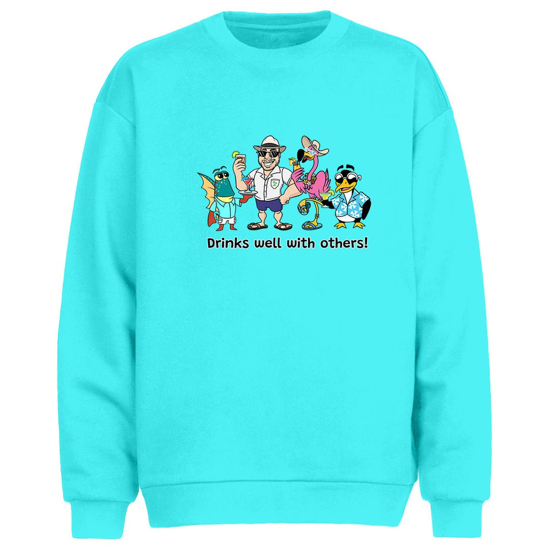 Drinks Well With Others Felicia Soft Style Sweatshirt