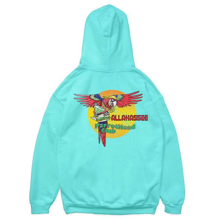 Tallahassee Parrot Head Club Soft Style Pullover Hoodie Cool Mint
