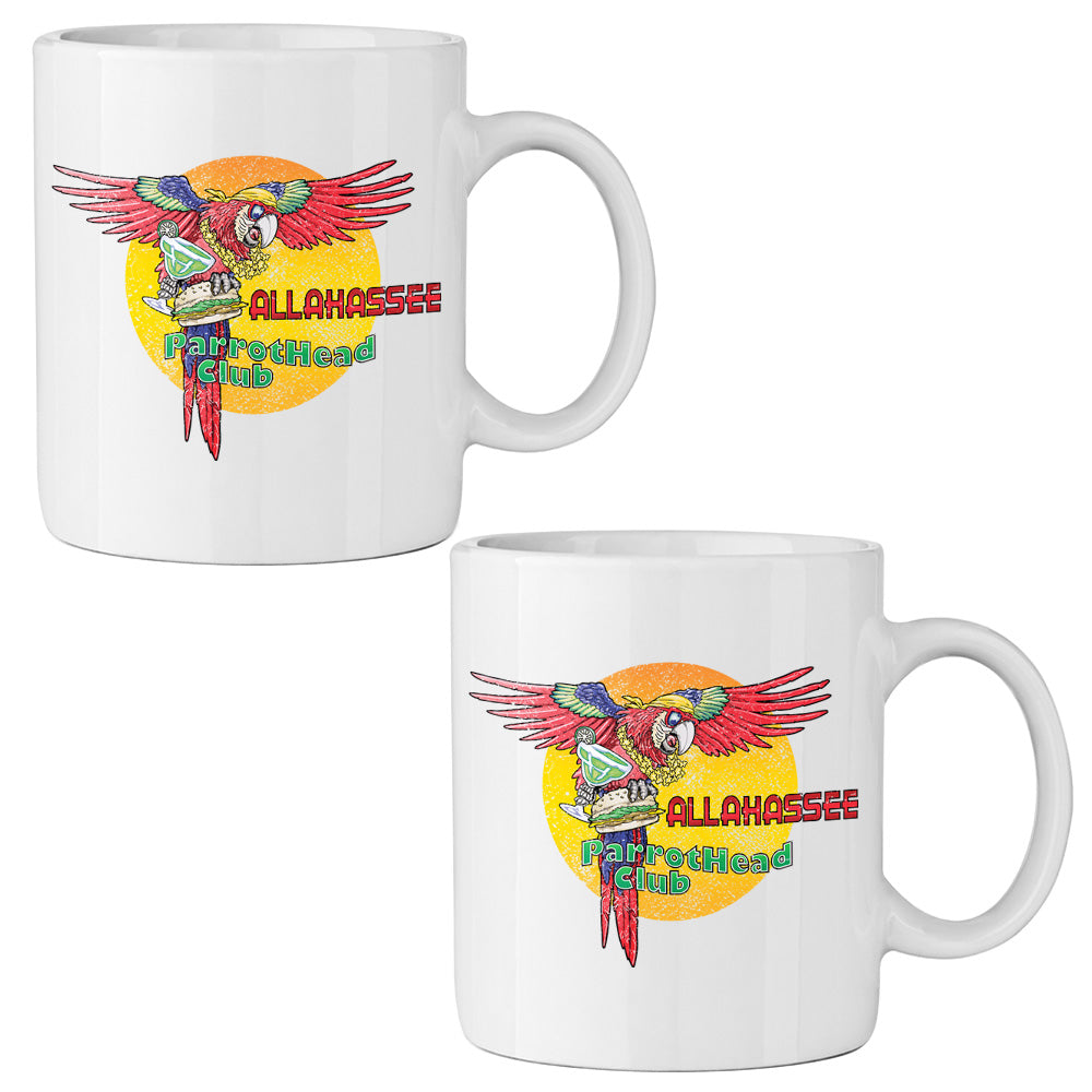 Tallahassee Parrot Head Club 11oz Ceramic Mug