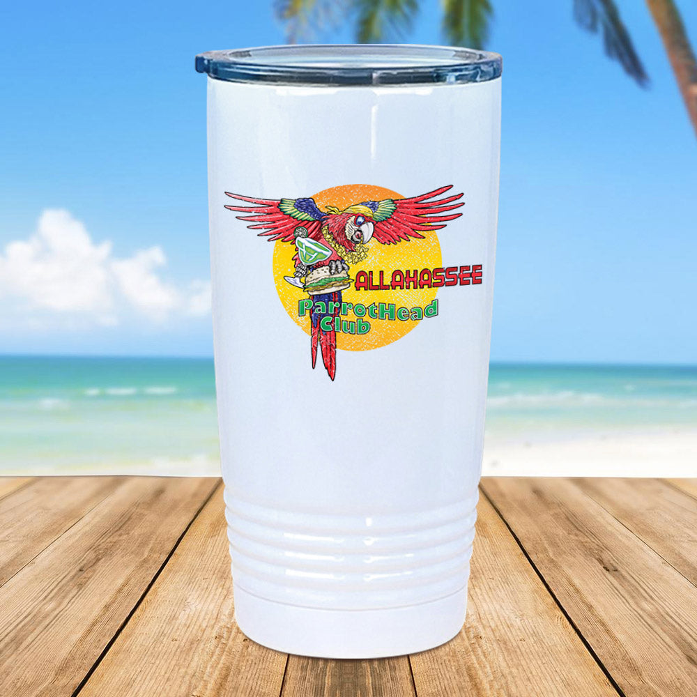 Tallahassee Parrot Head Club 20oz Insulated Tumbler