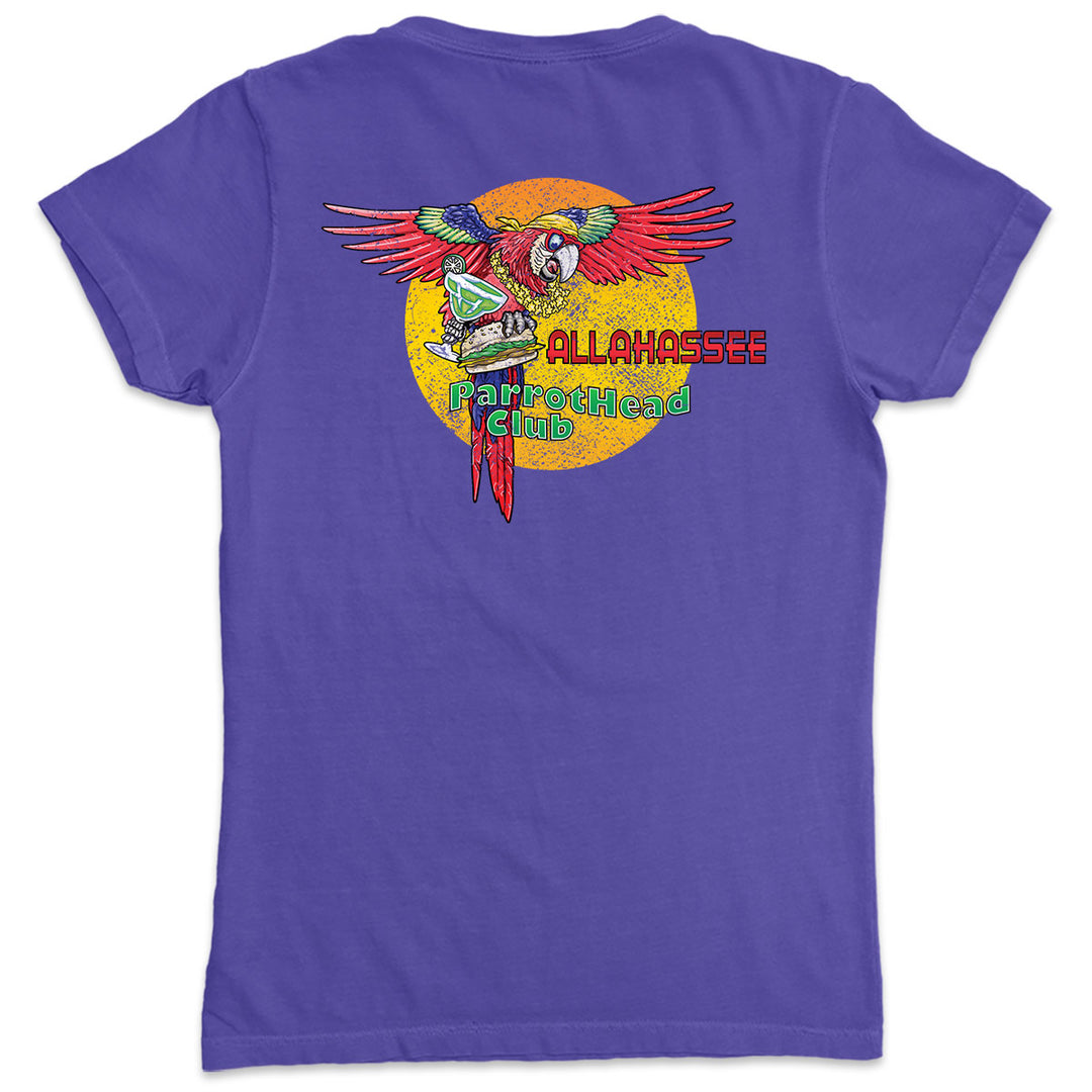 Women's Tallahassee Parrot Head Club V-Neck T-Shirt