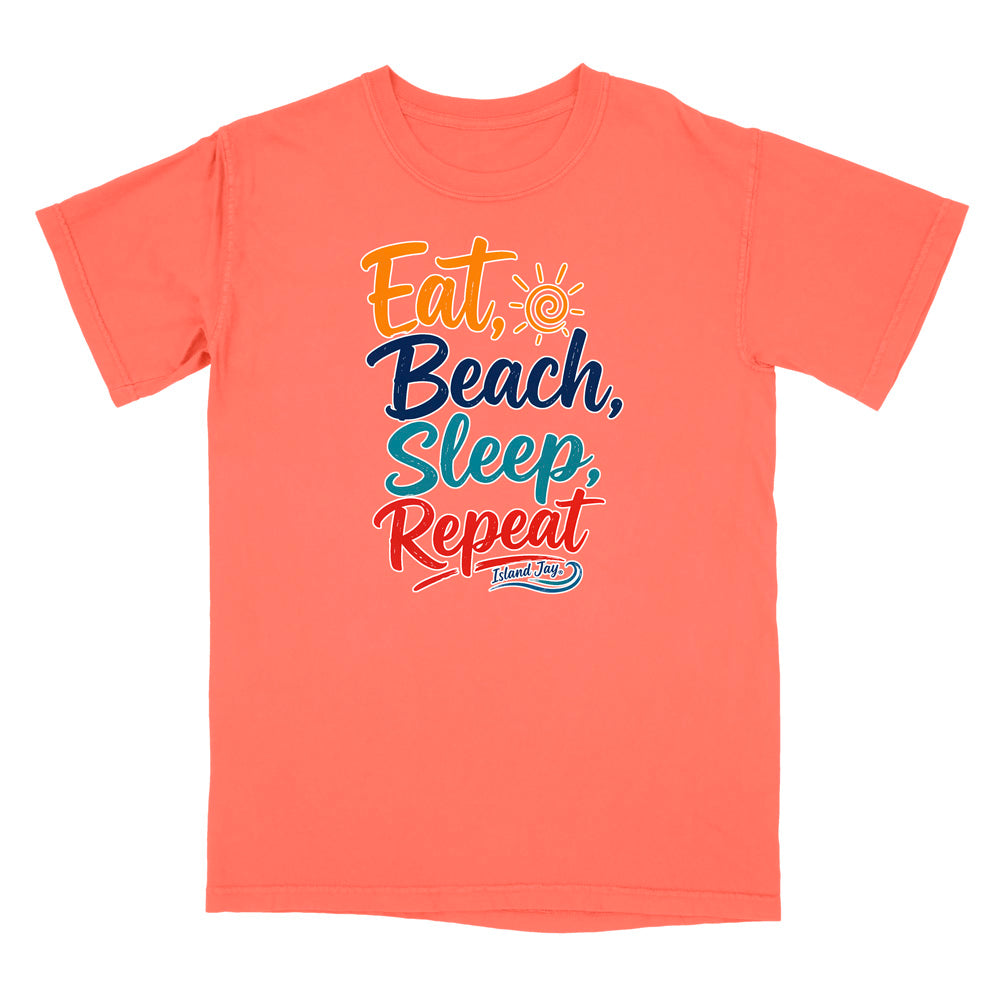 Eat, Beach, Sleep, Repeat T-Shirt