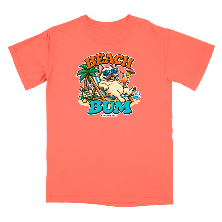 Beach Hair Don't Care Dog T-Shirt