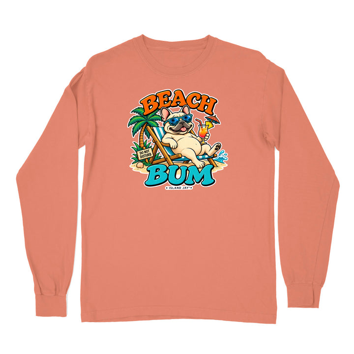 Beach Bum Dog Long Sleeve Shirt