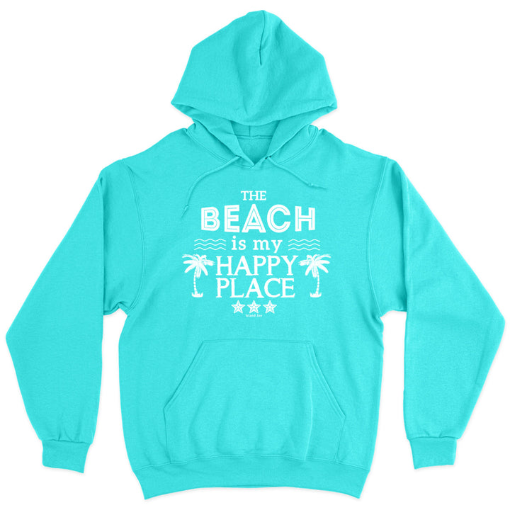The Original Beach is my Happy Place Soft Style Pullover Hoodie