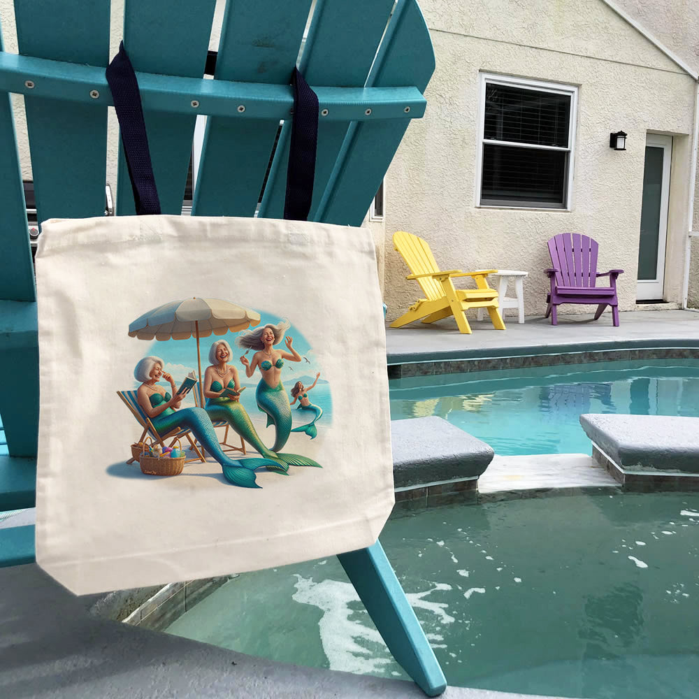The Mermaid Book Club Tote Bag