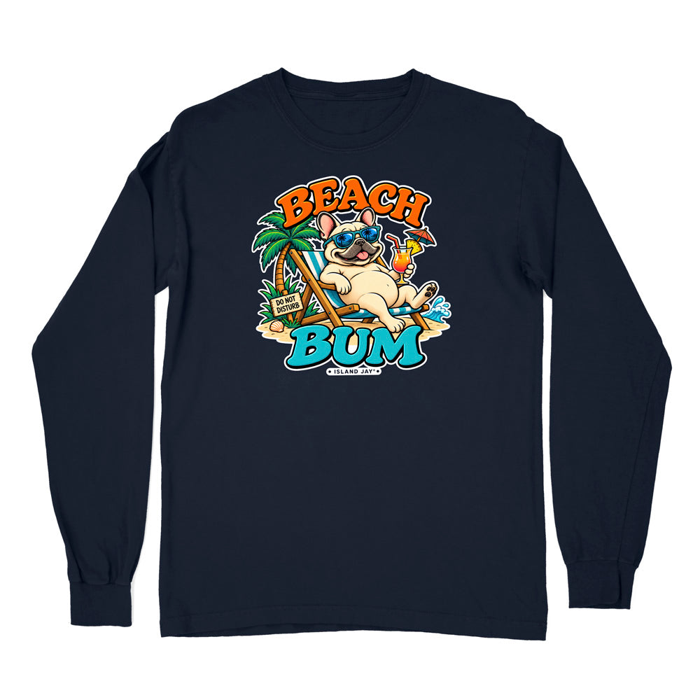 Beach Bum Dog Long Sleeve Shirt