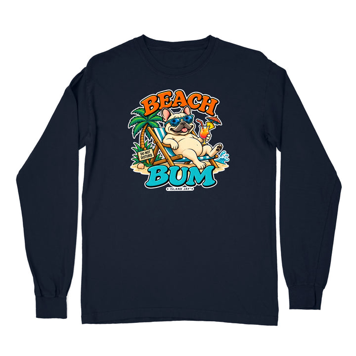 Beach Bum Dog Long Sleeve Shirt