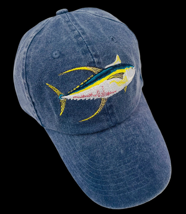 Tuna fish hat, dark blue