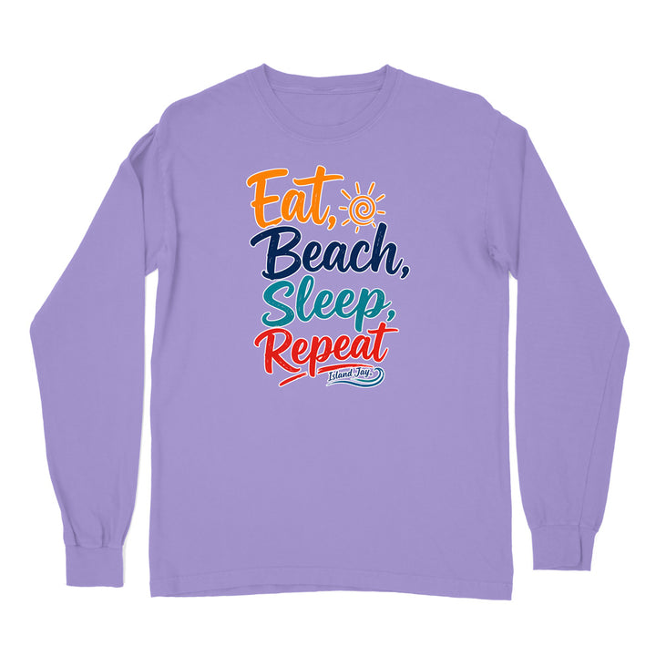 Eat, Beach, Sleep, Repeat Long Sleeve Shirt