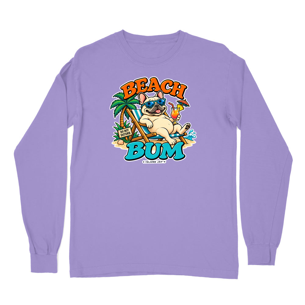 Beach Bum Dog Long Sleeve Shirt