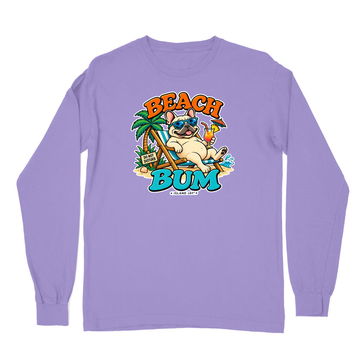 Beach Bum Dog Long Sleeve Shirt