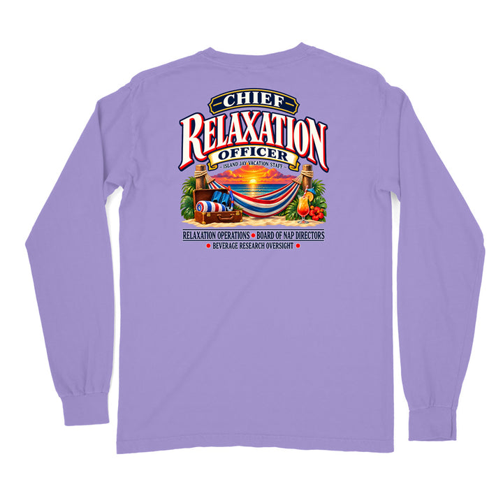 Chief Relaxation Officer Long Sleeve Shirt