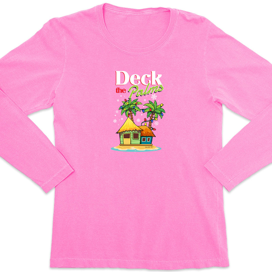 Women's Deck The Palms Long Sleeve T-Shirt