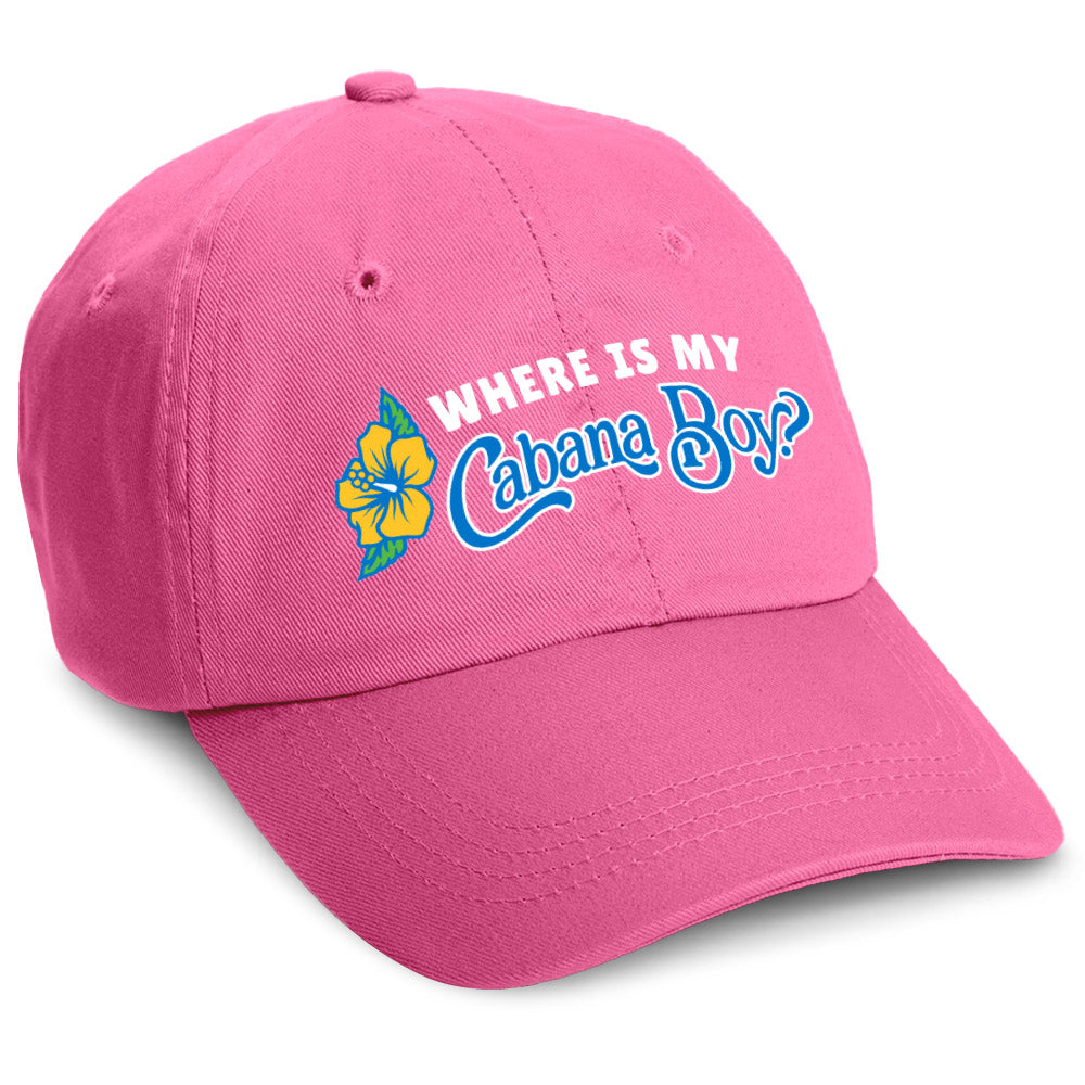 Where Is My Cabana Boy Hat Hot Pink