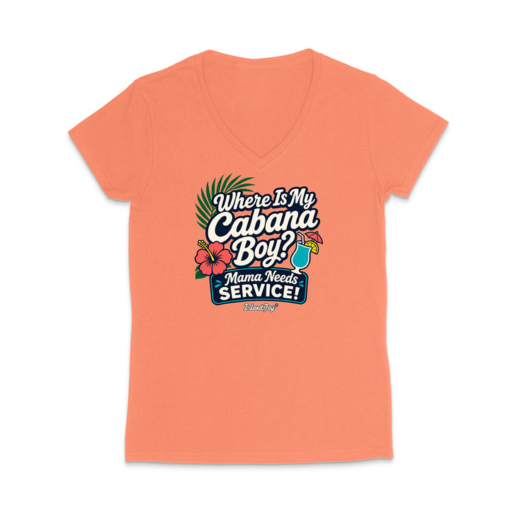 Where is My Cabana Boy Mama Needs Service design 