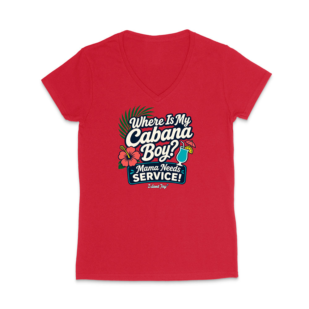 Where is My Cabana Boy Mama Needs Service design 