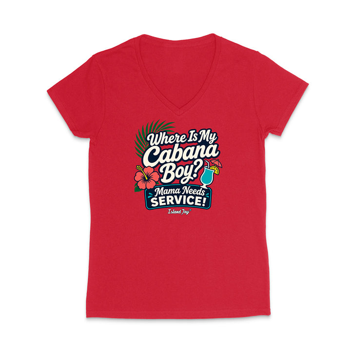 Where is My Cabana Boy Mama Needs Service design 