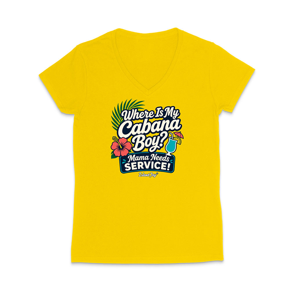 Where is My Cabana Boy Mama Needs Service design 