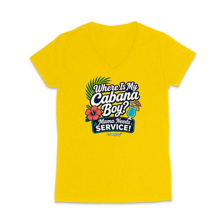 Where is My Cabana Boy Mama Needs Service design 
