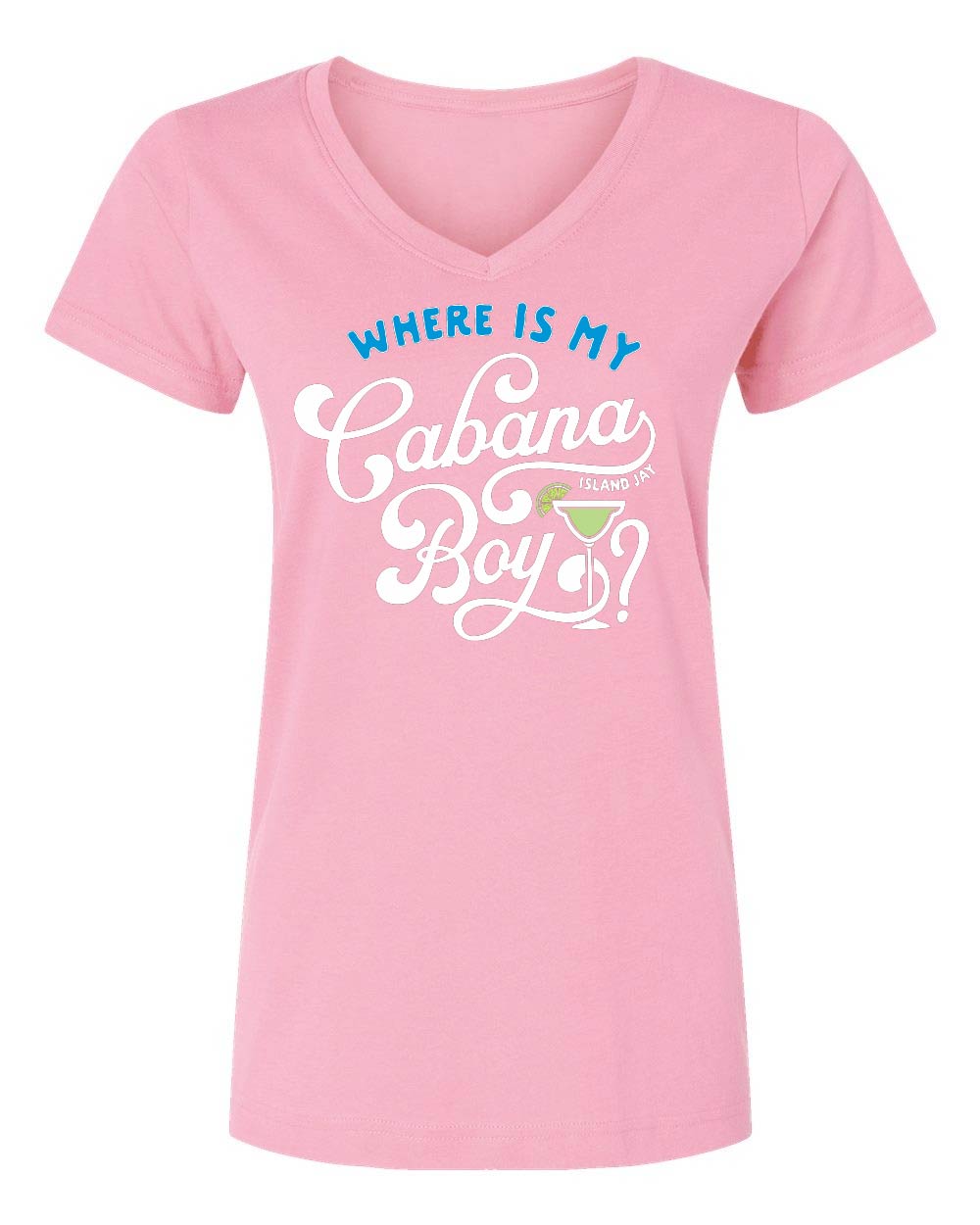 T-shirt with Where is my Cabana boy logo