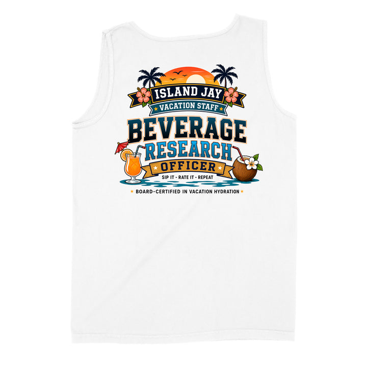 Beverage Research Officer Staff Shirt Tank Top