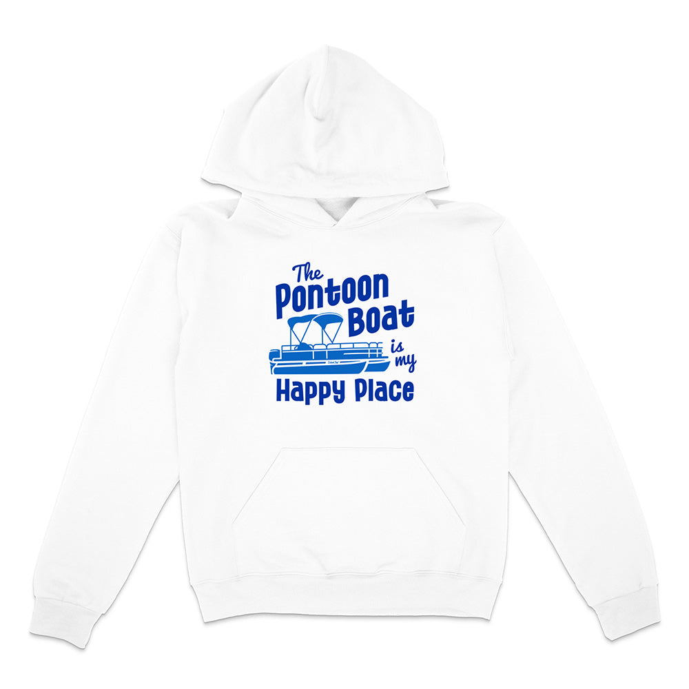 Pontoon is my happy place hoodie