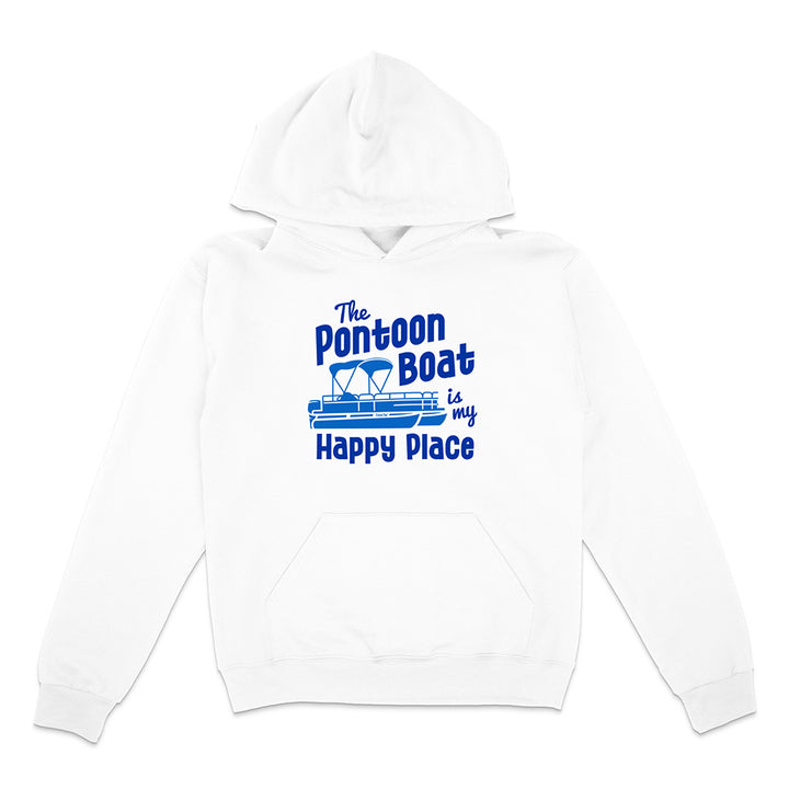 Pontoon is my happy place hoodie