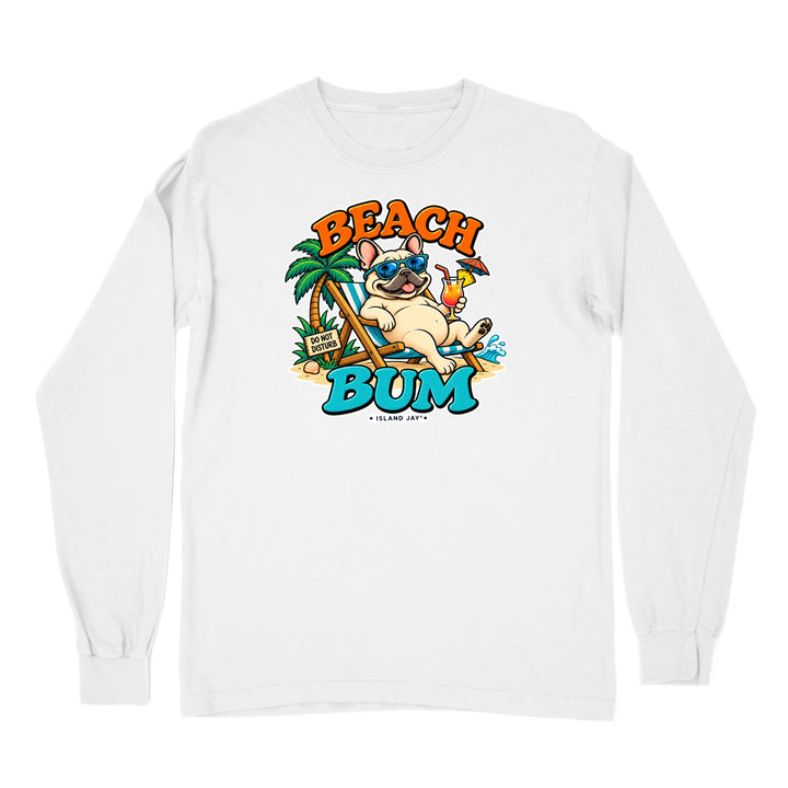 Beach Bum Dog Long Sleeve Shirt