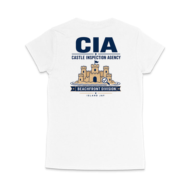 Castle Inspection Agency WOMEN'S V-Neck T-Shirt