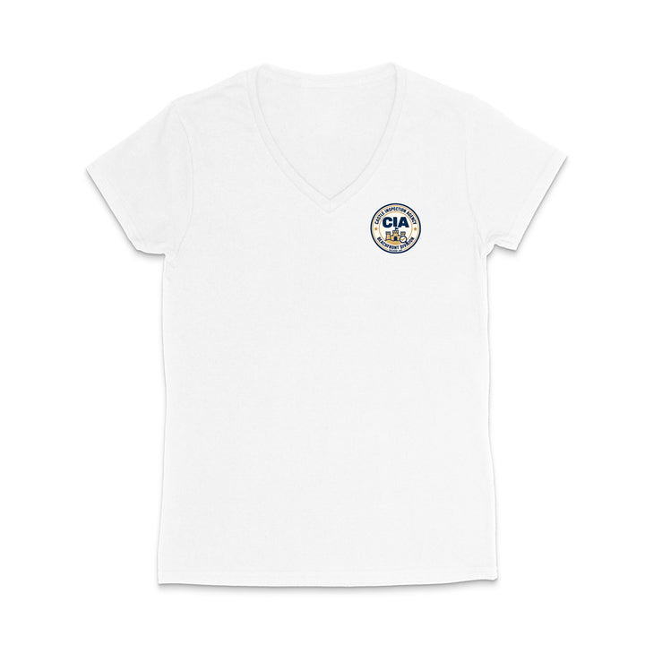 Castle Inspection Agency WOMEN'S V-Neck T-Shirt