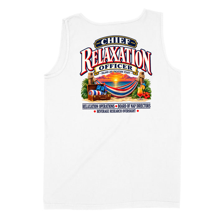 Chief Relaxation Officer Tank Top