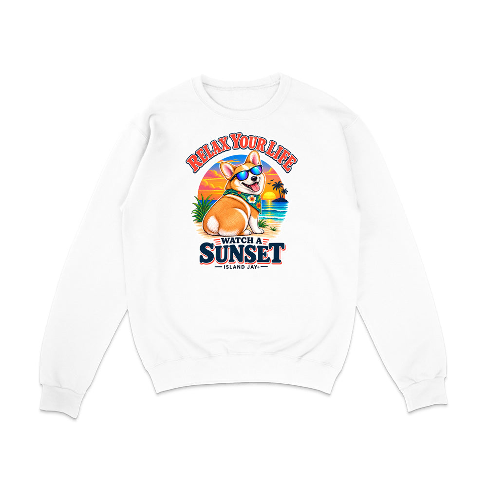 Relax Your Life Watch a Sunset Sweatshirt