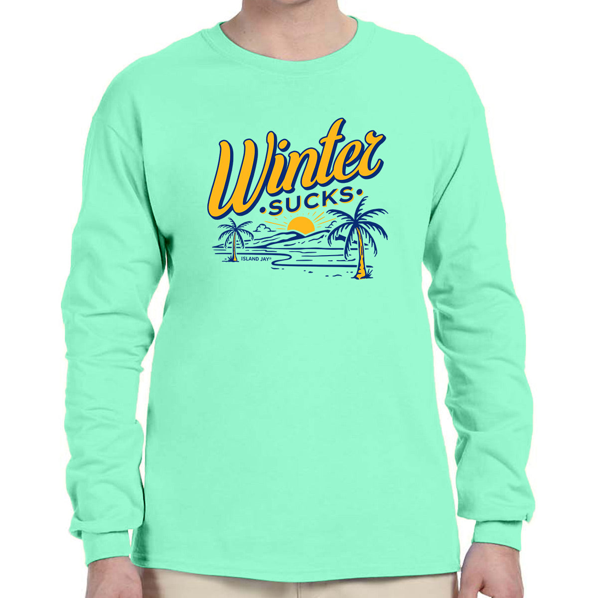 Island green long sleeve 2024 shirt