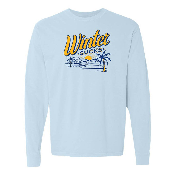 Winter Sucks Island Long Sleeve Shirt