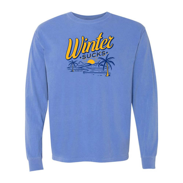Winter Sucks Island Long Sleeve Shirt