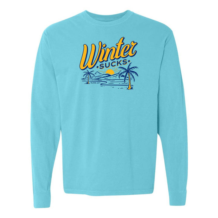 Winter Sucks Island Long Sleeve Shirt